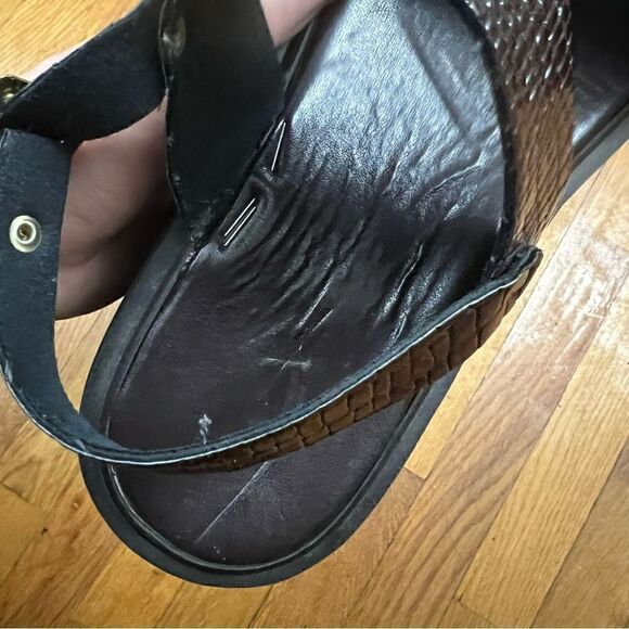 Retro Y2K Chunky Heel Sandals - Picture 6 of 8